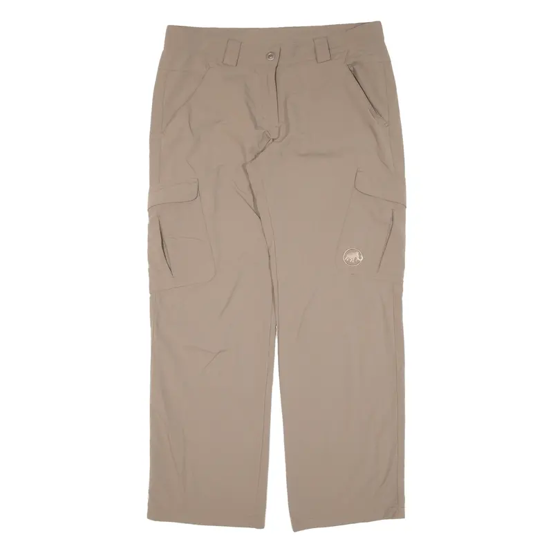 Mammut Cargo Womens Trousers Brown Loose Straight W34 L29 1