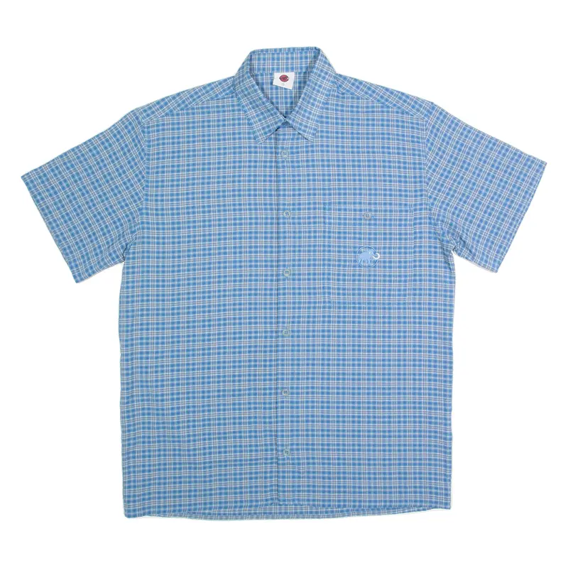 Mammut Mens Shirt Blue Check S 1