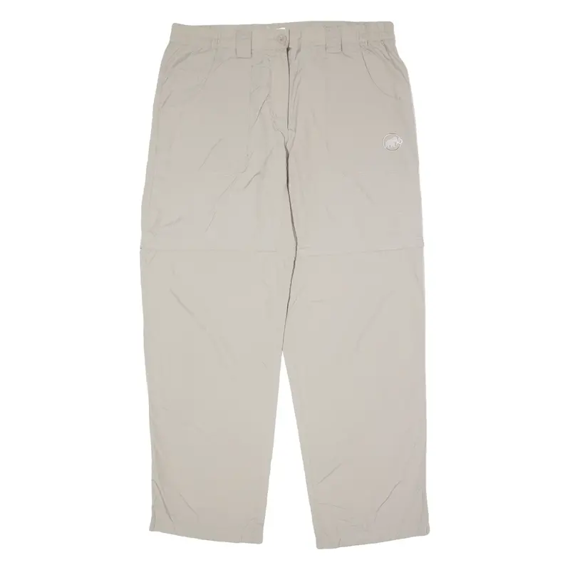 Mammut Outdoor 2 In 1 Womens Trousers Grey Regular Straight W36 L30 1