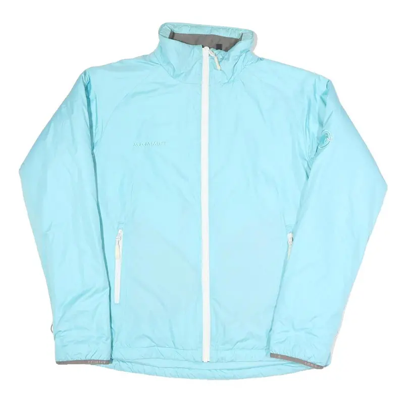 Mammut Womens Blue Lightweight Jackets S Polyester Blend Plain Zip Outdoor 1