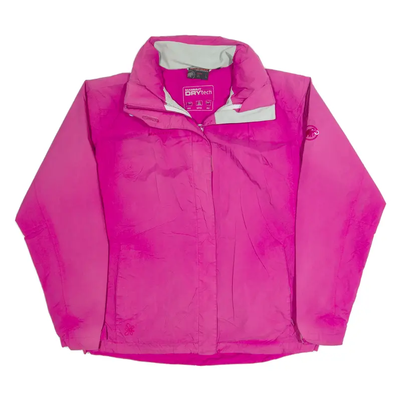 Mammut Womens Rain Jacket Pink L 1