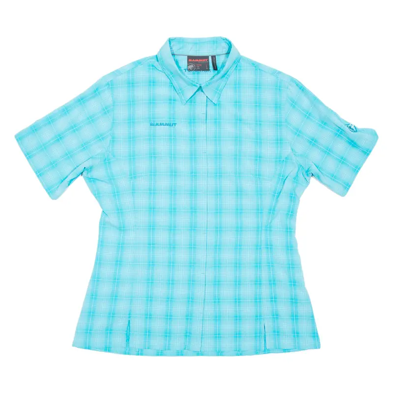 Mammut Womens Shirt Blue Check L 1