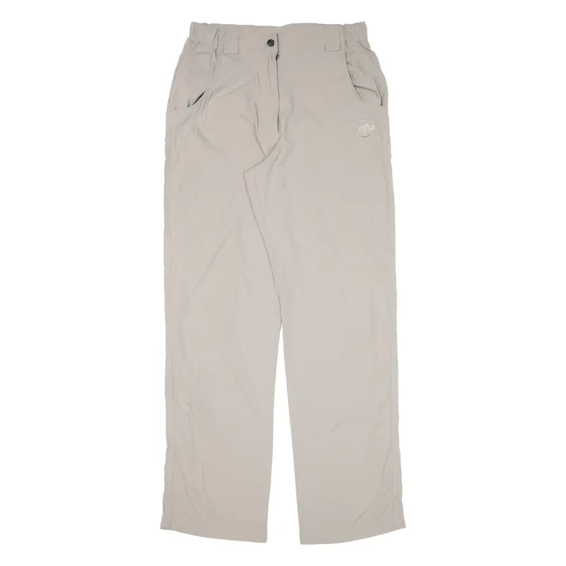 Mammut Womens Trousers Beige Loose Straight W28 L31 1