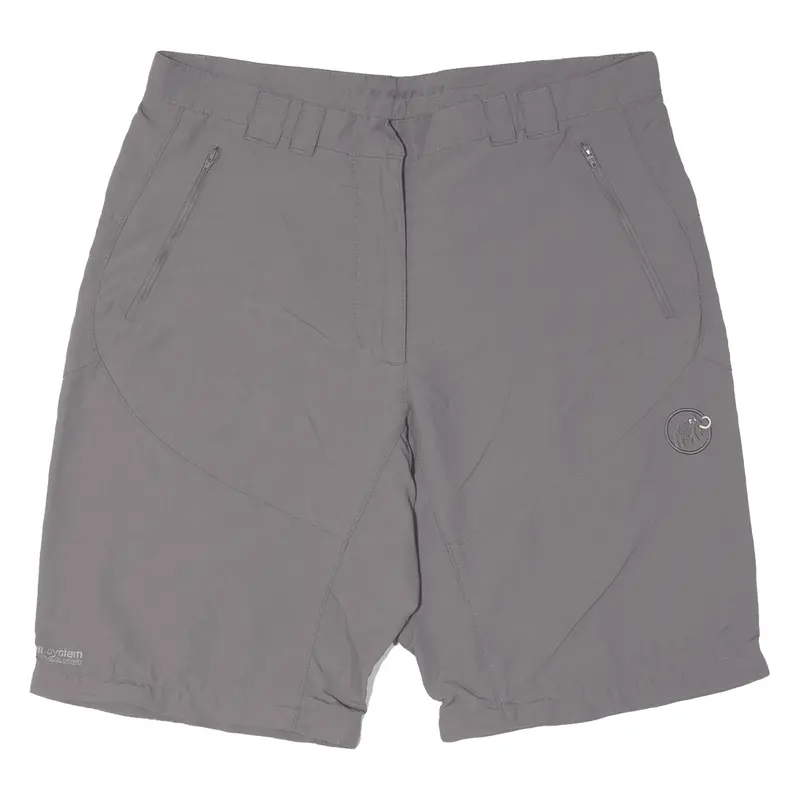 Mammut Womens Utility Shorts Grey M W32 1