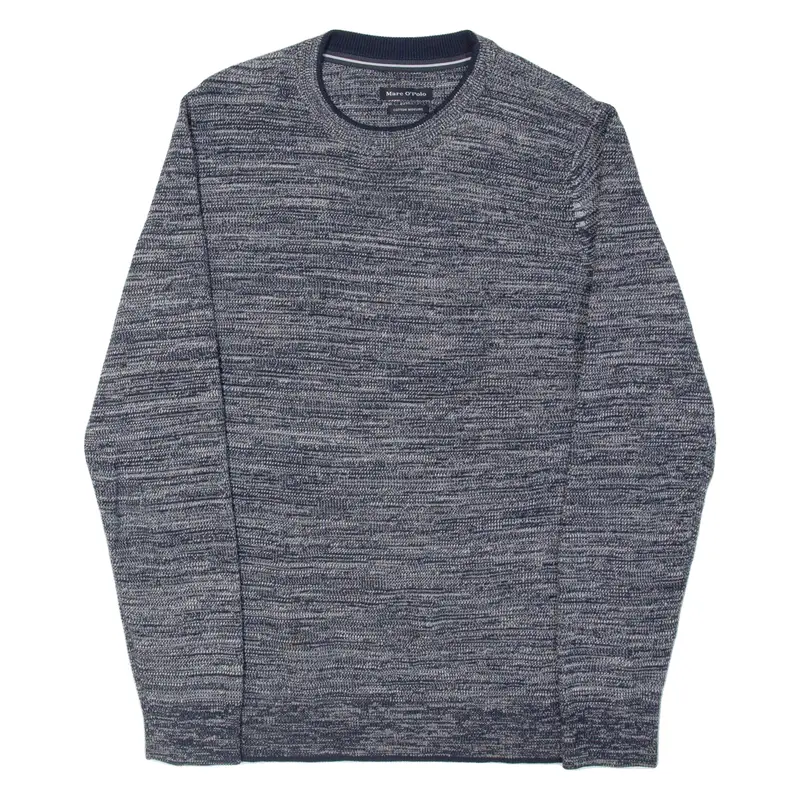 Marc O'polo Mens Jumper Blue Tight Knit S 1
