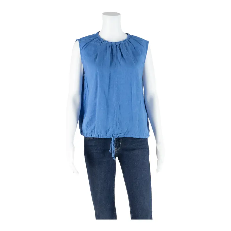Marc O'polo Womens Vest Blue Sleeveless S 1