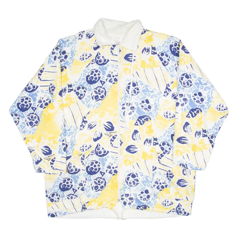 Marco Womens Jacket Yellow Crazy Pattern One Size 1