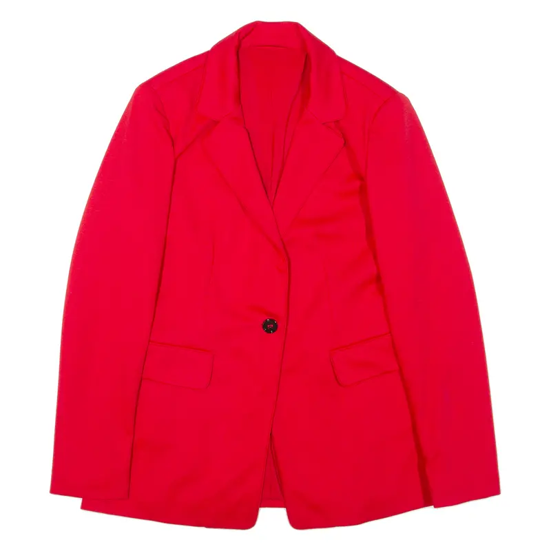 Marella Womens Blazer Jacket Red Uk 10 1