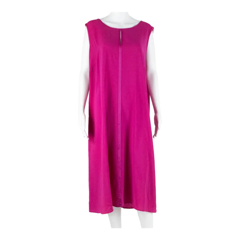 Marina Rinaldi Womens Shift Dress Purple Sleeveless Knee Length Xl 1