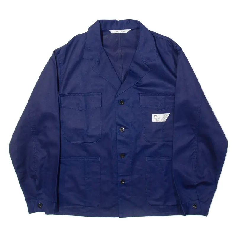 Marsum Mens Chore Jacket Blue Xl 1