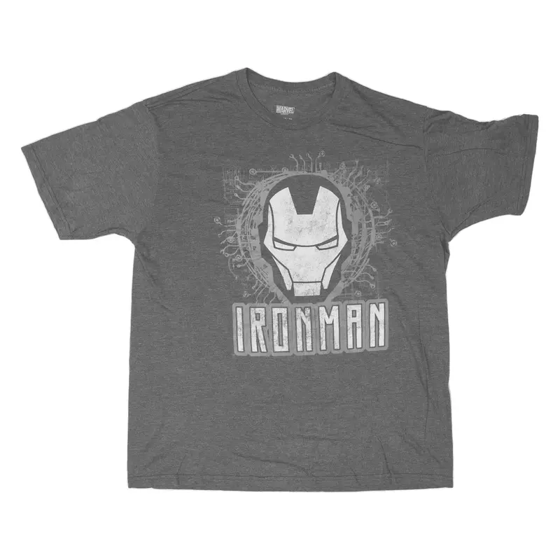 Marvel Iron Man Mens T-Shirt Red Usa Xl 1