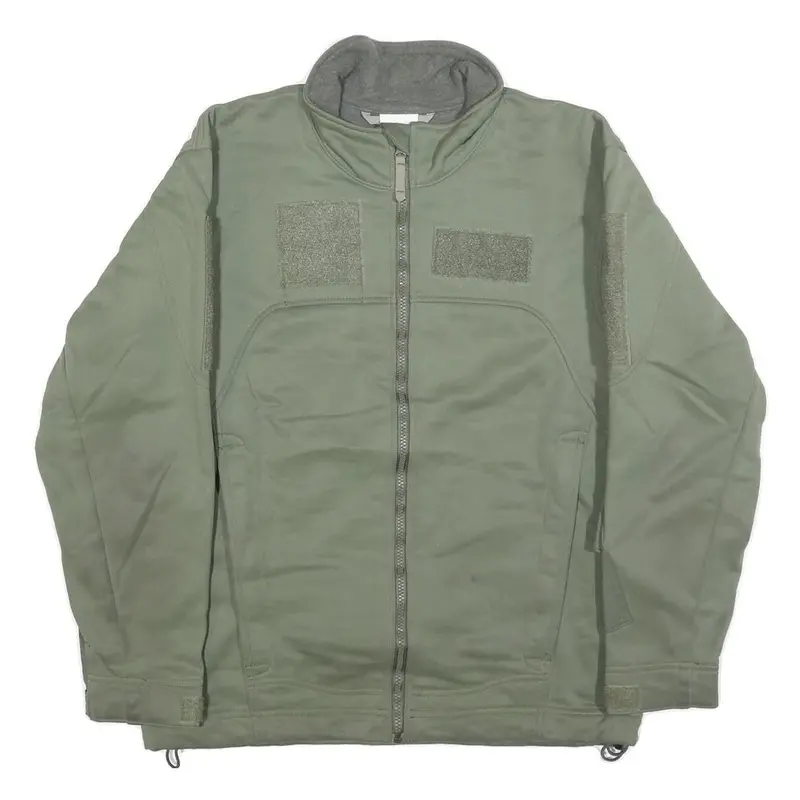 Mas Suf Mens Green Synthetic Zip Jacket S Tactical Military Style Functional 1