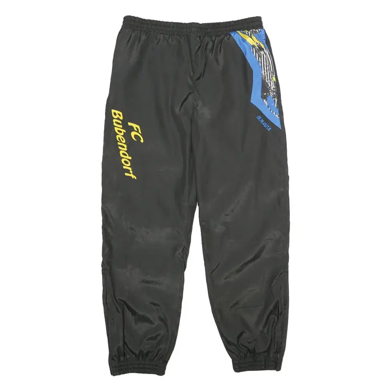 Masita Mens Joggers Black Blue Yellow Fc Bubendorf Slim Tapered M W32 L32 1