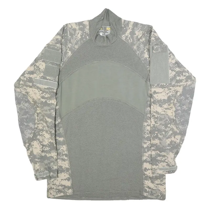 Massif Mens Grey Pullover Sweatshirt Xl Tactical Military Combat Style 1