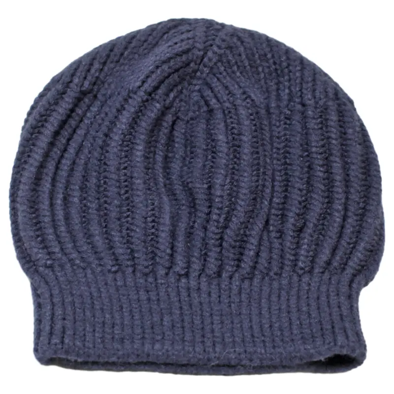 Max&Co Womens Beanie Blue Knit Wool 1