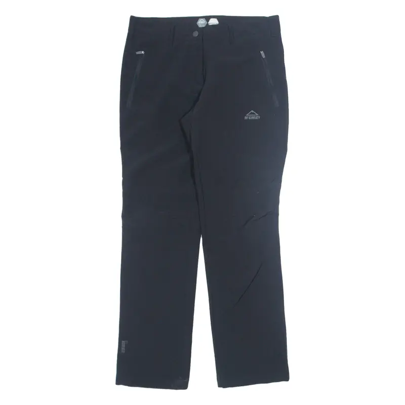 Mckinley Outdoor Womens Trousers Black Slim Tapered W30 L30 1