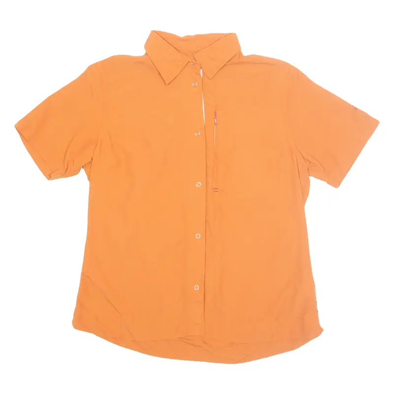 Mckinley Womens Plain Shirt Orange Uk 12 1