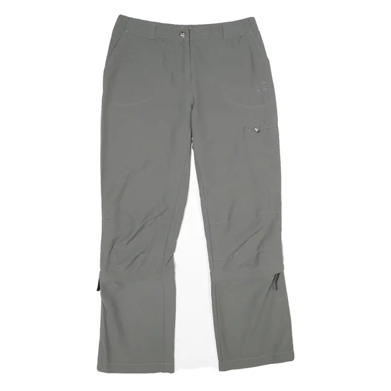 Mckinley Womens Polyamide Blend Grey Regular Tapered Trousers W30 L30 Outdoor 1