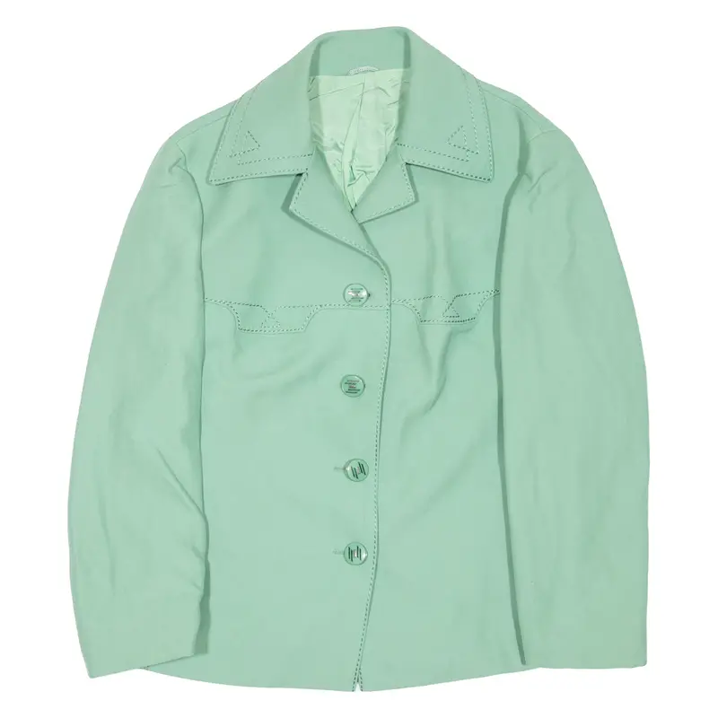 Mens Blazer Coat Green S 1