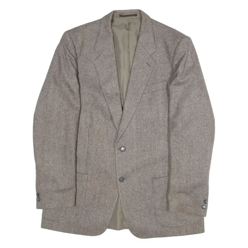 Mens Blazer Jacket Beige M 1