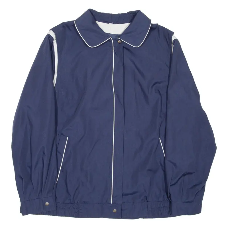 Mens Lined Jacket Blue L 1