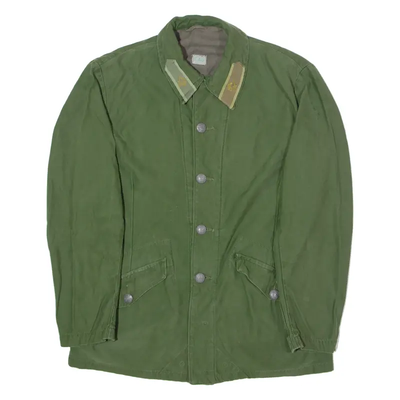 Mens Military Jacket Green 90S L 1