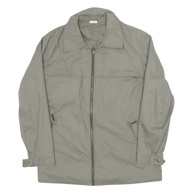 Mens Overcoat Jacket Green S 1