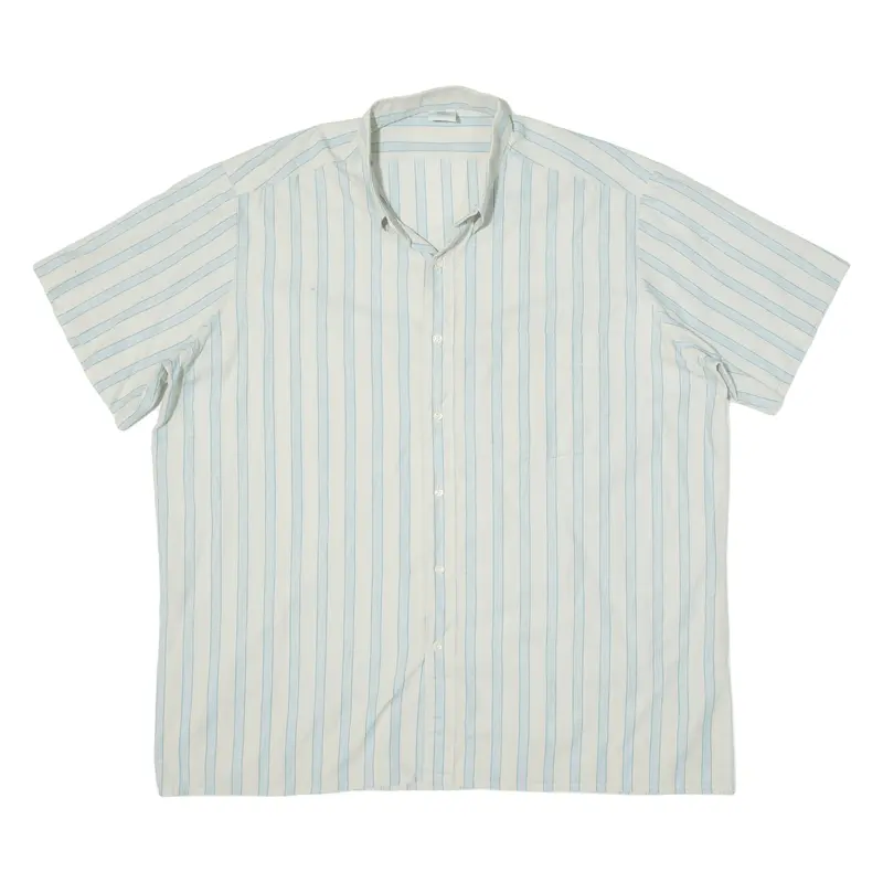 Mens Shirt Blue Striped Xl 1
