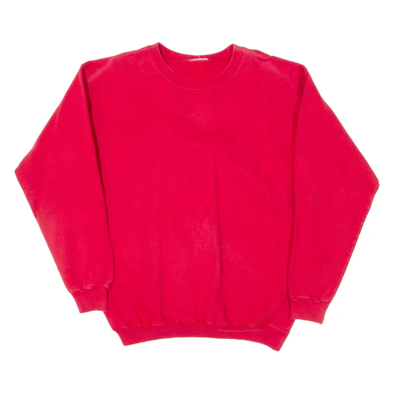 Mens Sweatshirt Red L 1