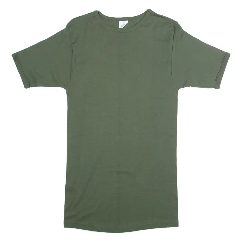 Mens T-Shirt Green S 1