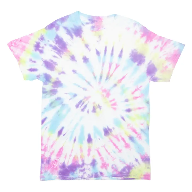 Mens Tie Dye T-Shirt Purple S 1
