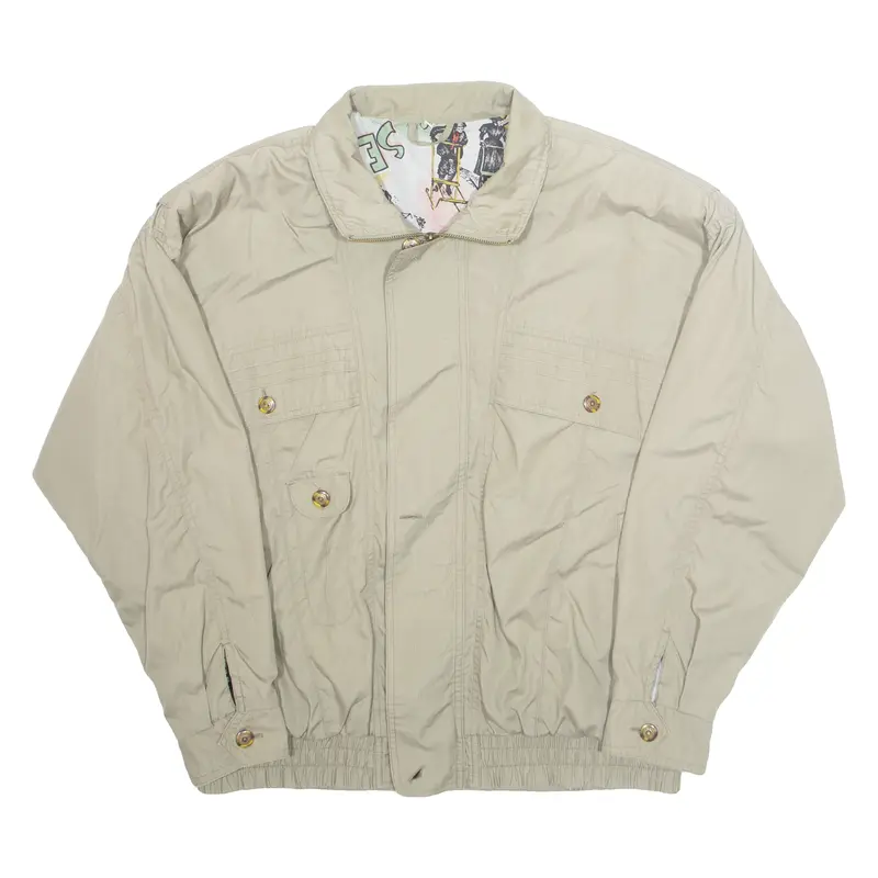Mens Track Jacket Green L 1