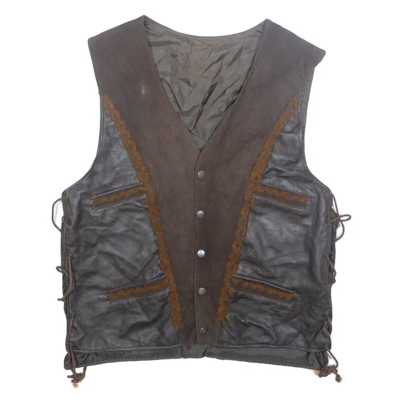 Mens Waistcoat Black M 1