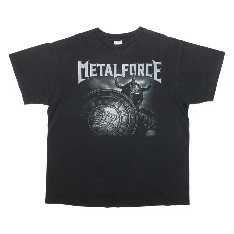 Metalforce Mens Band T-Shirt Black Xl 1