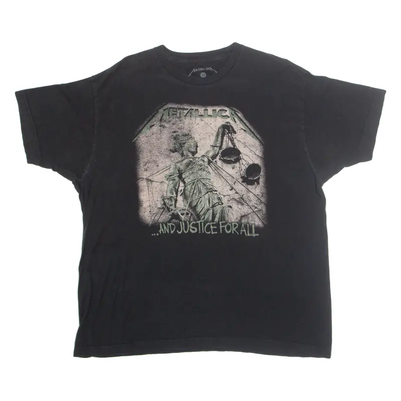 Metallica Mens T-Shirt Black Xl 1
