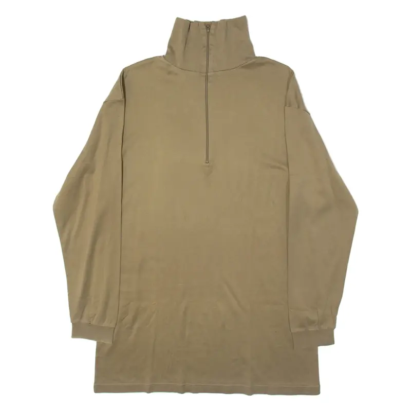 Military Stretched Womens T-Shirt Brown L 1