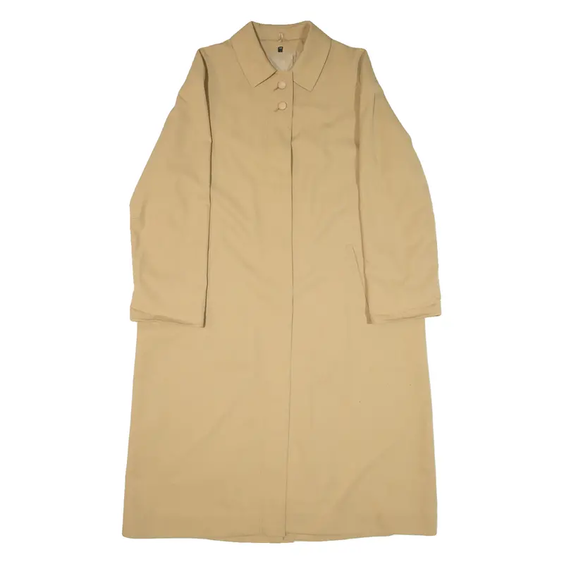 Modell Womens Overcoat Coat Beige Wool Xl 1