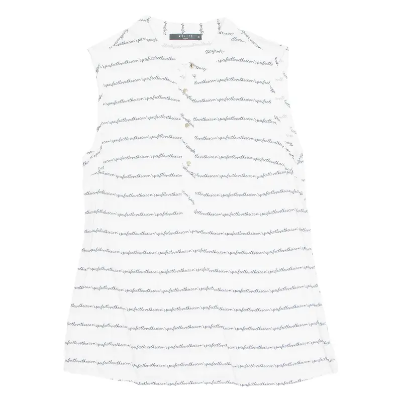 Mohito Basic Womens Printed Blouse White S 1
