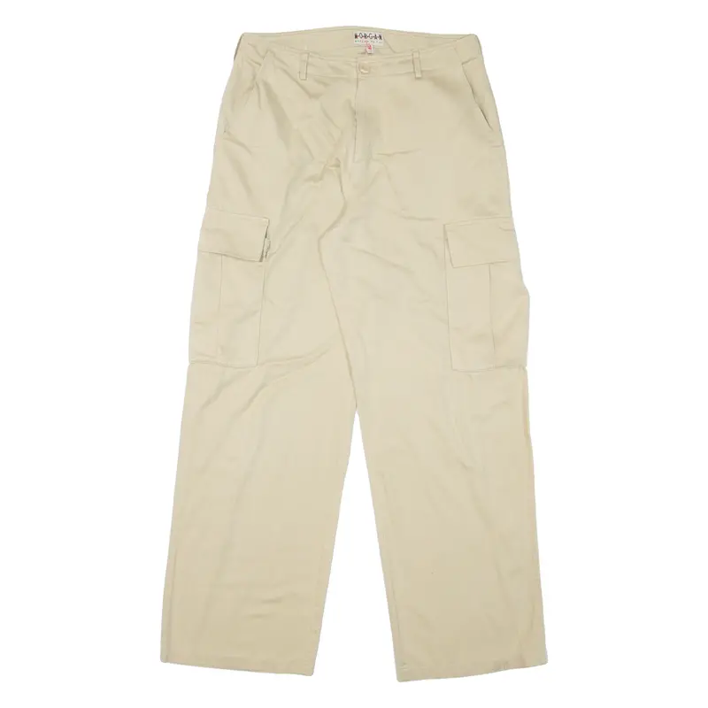 Morgan Cargo Womens Trousers Beige Loose Straight W28 L29 1