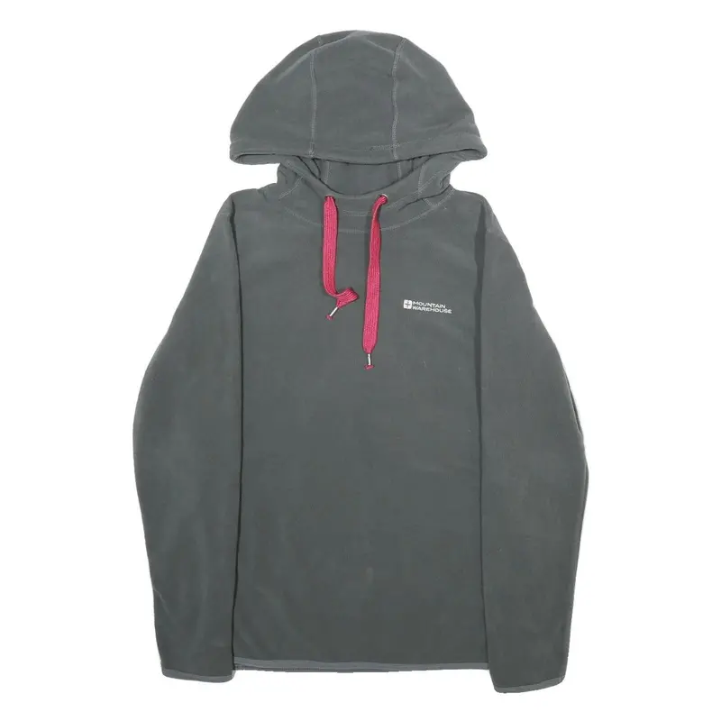 Mountain Warehouse Womens Grey Hoodie Uk 12 Drawstring Hood Casual Outdoor 1