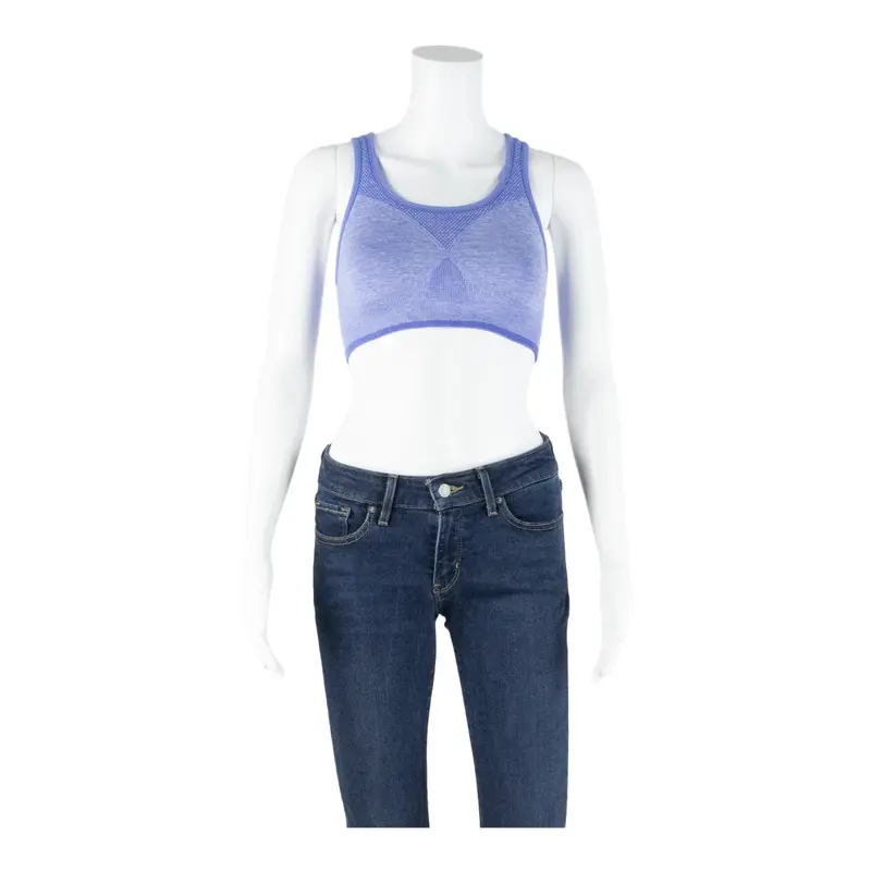 M&S Womens Sports Vest Blue Sleeveless M 1