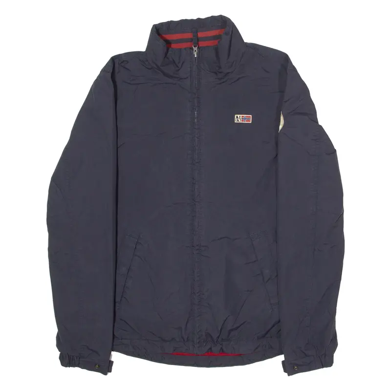 Napapijri Mens Windbreaker Jacket Blue S 1
