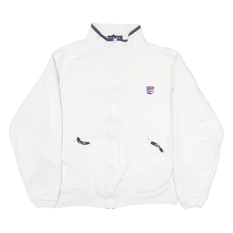 Nautica Mens Jacket White Usa Xl 1