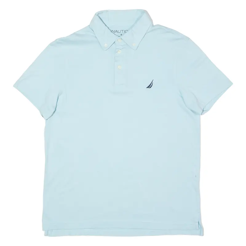 Nautica Mens Polo Shirt Blue S 1