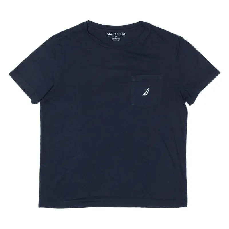 Nautica Mens T-Shirt Blue S 1