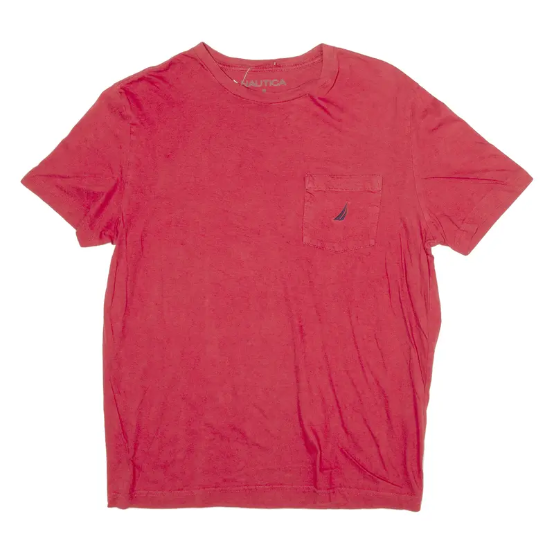 Nautica Mens T-Shirt Red M 1
