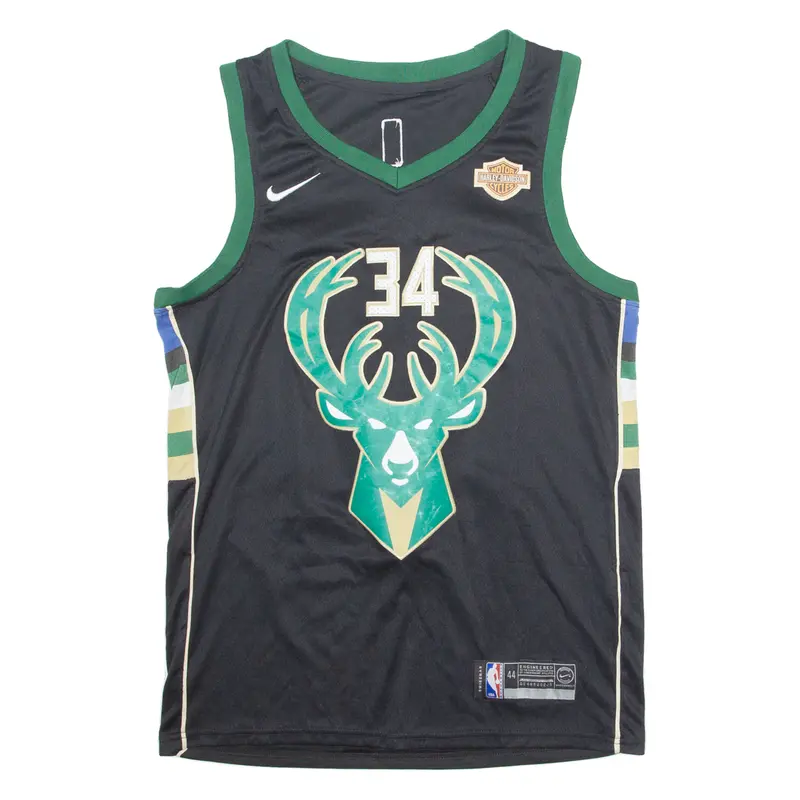 Nba Nike Harley Davidson Basketball Mens Jersey Black Sleeveless Usa Xl 1