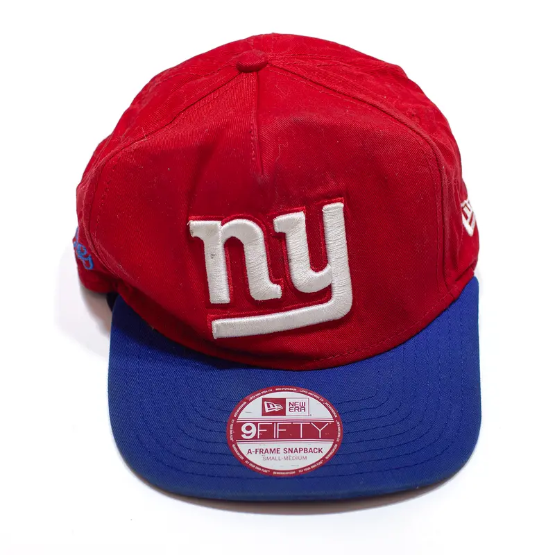 New Era New York Giants Nfl S-M Snapback Cap Red Usa Adjustable Mens 1