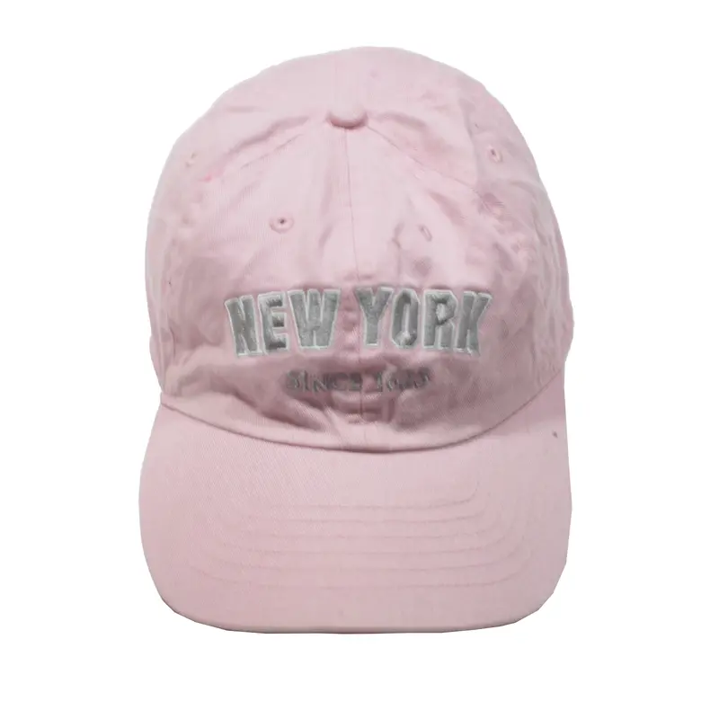 Newhattan New York City Baseball Cap Pink Womens One Size 1