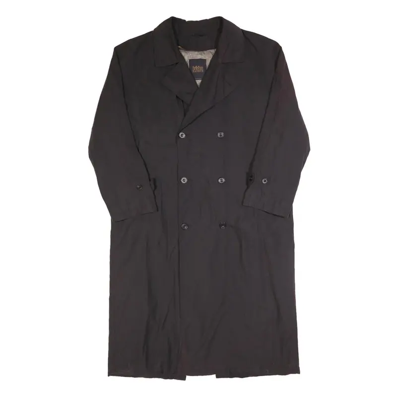 Newport Harbor Mens Black Classic Jacket L Polyester Button Plain Long Sleeve 1